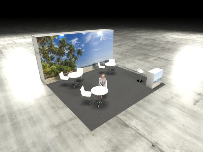 Decoração - Stand Dublin + | 36m2